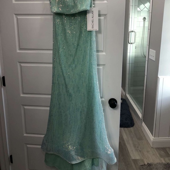 Rachel Allan Two Piece Prom Dress NEW WITH TAGS - Picture 5 of 8